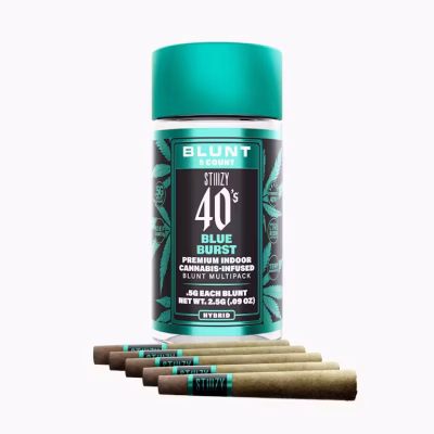Blue Burst Stiiizy 40s Blunt 5 Count