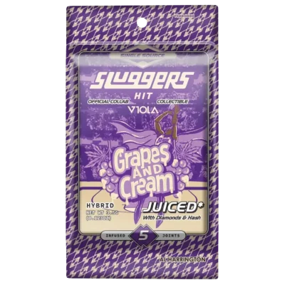 Grapes and Cream Sluggers Hit Juiced 5 Pack