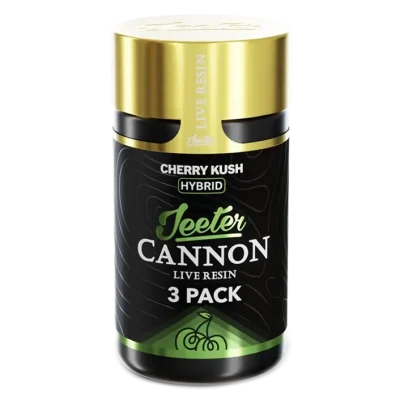 Jeeter Cannon Live Resin Cherry Kush 3 Pack