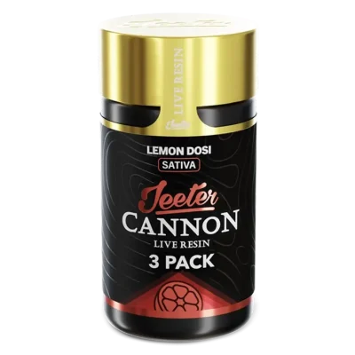 Jeeter Cannon Live Resin Lemon Dosi 3 Pack