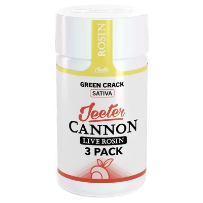 Jeeter Cannon Live Rosin Green Crack 3 Pack