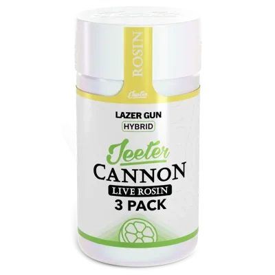 Jeeter Cannon Live Rosin Lazer Gun 3 Pack