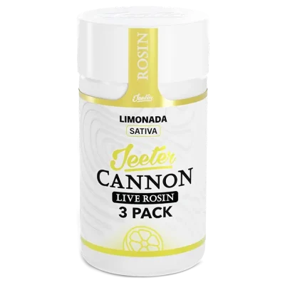 Jeeter Cannon Live Rosin Limonada 3 Pack