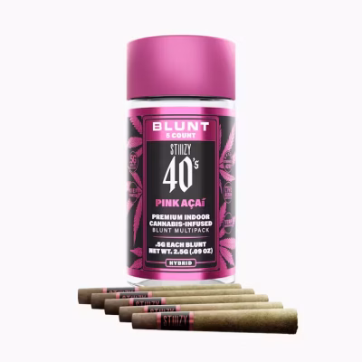 Pink Acai Stiiizy 40s Blunt 5 Count