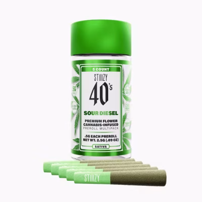 Sour Diesel Stiiizy 40s 5 count