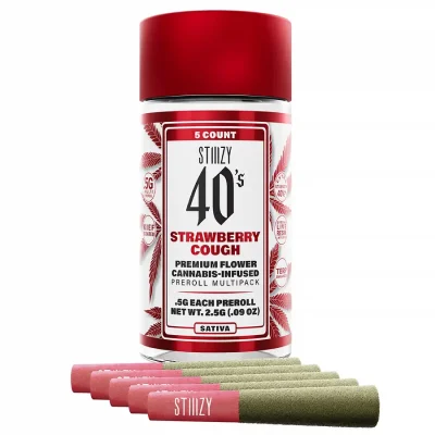 Strawberry Cough Stiiizy 40s 5 count