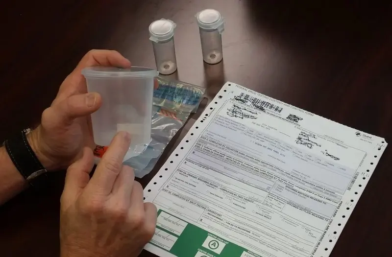 pasar un test antidoping como requisito
