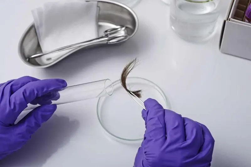 detección de THC en el cabello