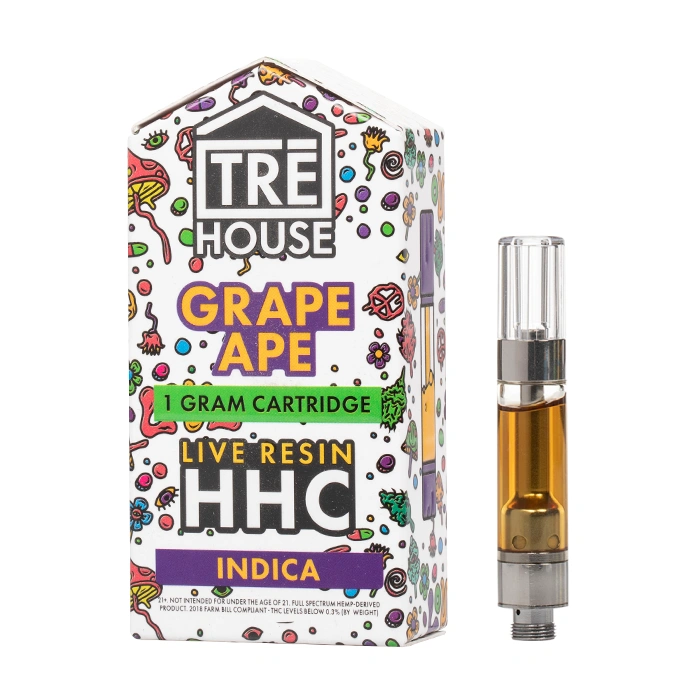 Cartucho de Wax Tre House 1G Live Resin HHC