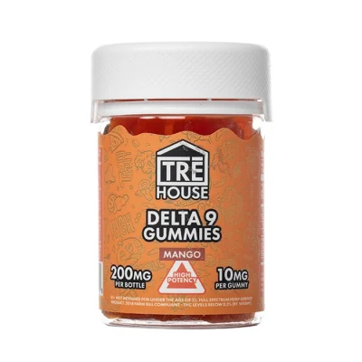 Gomitas Delta 9 THC (10mg) Mango TRE House