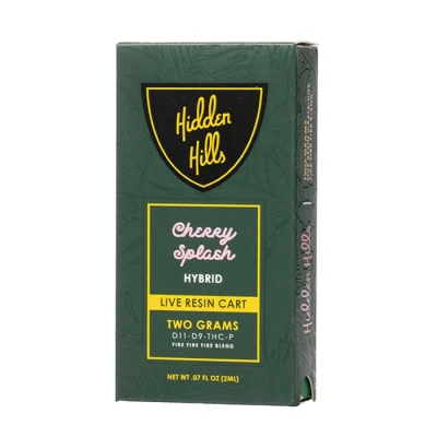 Hidden Hills Live Resin Cart 2G Cheesy Splash