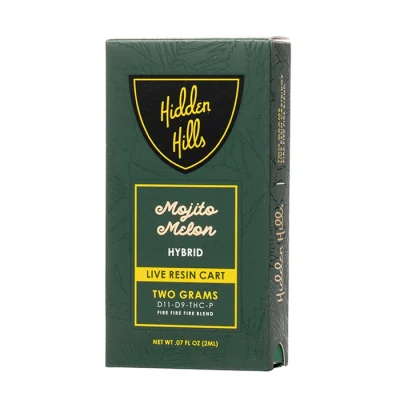 Hidden Hills Live Resin Cart 2G Mojito Melon