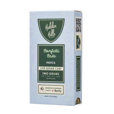 Hidden Hills Live Sugar Cart 2G Confetti Cake