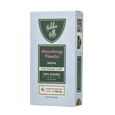 Hidden Hills Live Sugar Cart 2G Strawberry Frostie