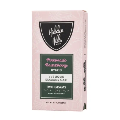 Hidden Hills VVS Liquid Diamond Cart 2G Pinkonade Razzberry