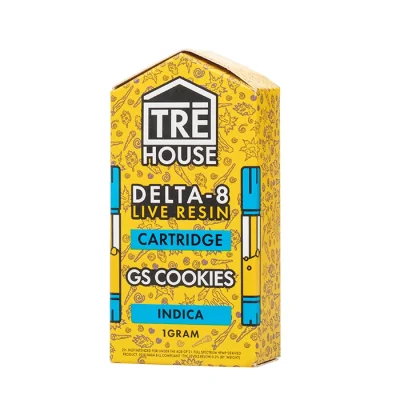Tre House 1G Live Resin Delta 8 THC GS Cookies