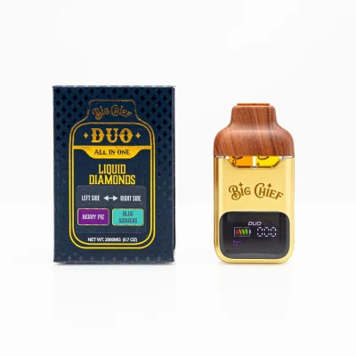 Big Chief DUO 2G - Berry Pie (Índica) + Blue Gushers (Sativa)