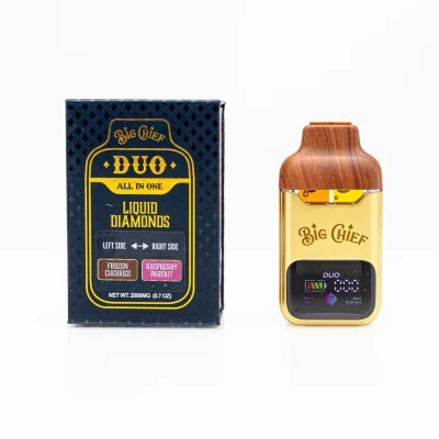Big Chief DUO 2G - Frozen Cherries (Índica) + Raspberry Parfait (Sativa)
