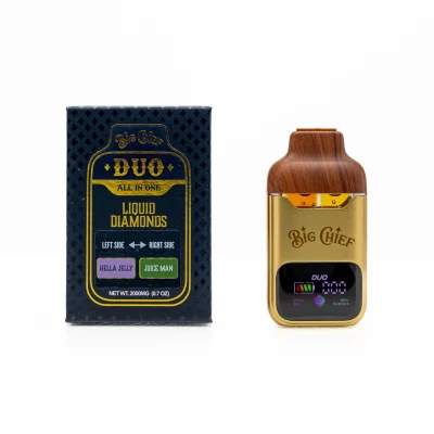 Big Chief DUO 2G - Hella Jelly (Índica) + Juice Man (Sativa)