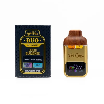 Big Chief DUO 2G - Rainbow Belts (Índica) + Zoap (Sativa)