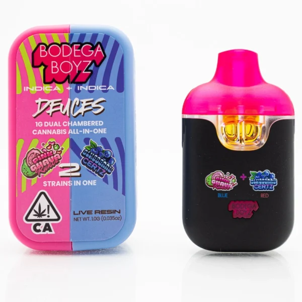 Bodega Boyz 2G- Pluma de Wax Doble Sabor