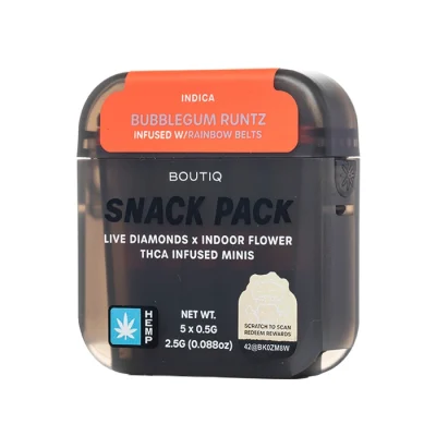 Bubblegum Runtz (Índica) Boutiq Mini Infused