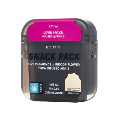 Lime Haze (Sativa) Boutiq Mini Infused