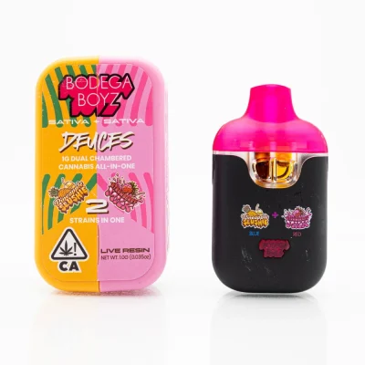 Pineapple Slushi (Sativa) + Strawberry Milk (Sativa) - Bodega Boyz