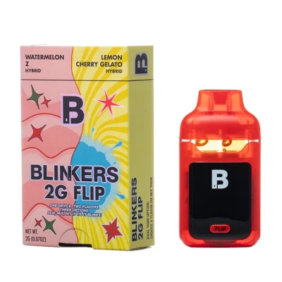 Blinkers Flip 2G (Doble Sabor) - Pluma de Wax