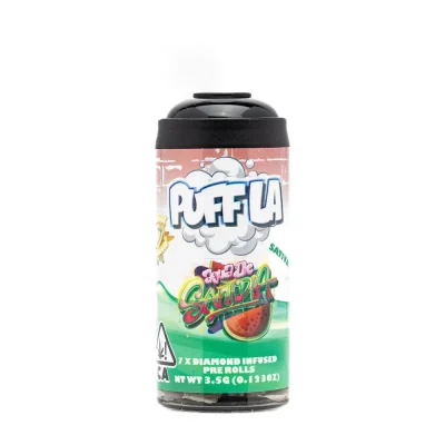 Agua de Sandia (Sativa) - Puff LA Diamond Infused 3.5G