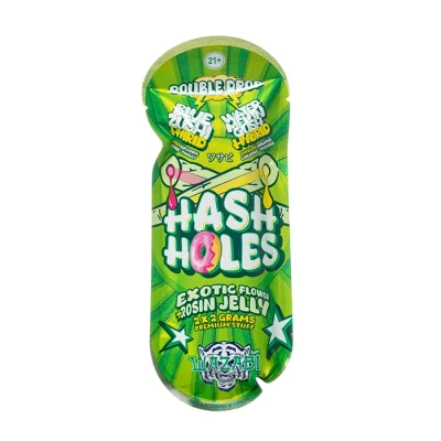 Blue Zlushi + Watermelon Gush (Sativa) - Hash Holes Wazabi Double Drop