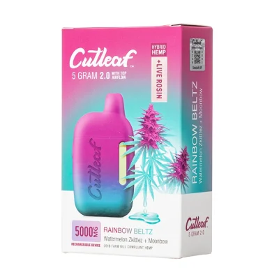 Rainbow Bletz (Híbrida) Cutleaf 2.0 5G Live Rosin