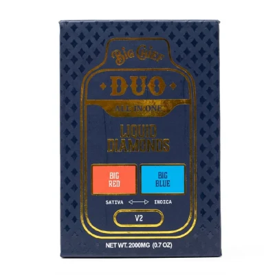 Big Chief DUO Big Red (Sativa) - Gig Blue (Indica)