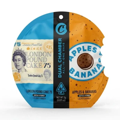 London Pound Cake 75 (Sativa) X Apples & Banannas (Sativa)