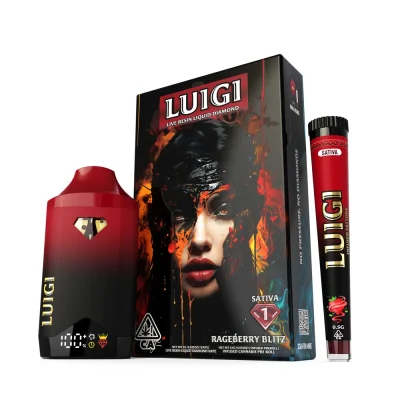 Luigi 2G + Pre-roll 0.5G - Rageberry Blitz (Sativa)