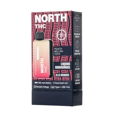 North THC 8.5G - Peach Billini (Indica)