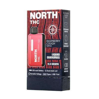 North THC 8.5G - Raspberry Cough (Sativa)